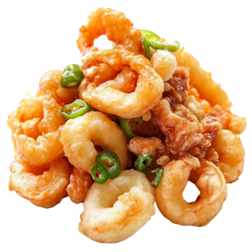 Calamari Stuffed Seafood